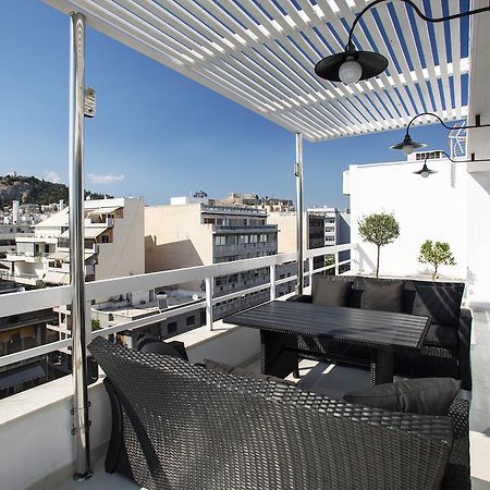 Unique 3-Bed, 3-Bath Apt With Acropolis Views Sg69 Aten Exteriör bild