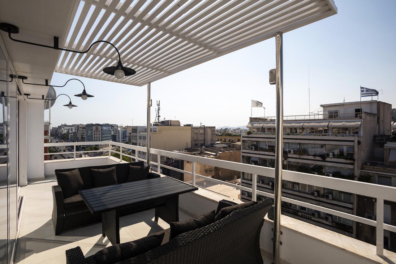Unique 3-Bed, 3-Bath Apt With Acropolis Views Sg69 Aten Exteriör bild