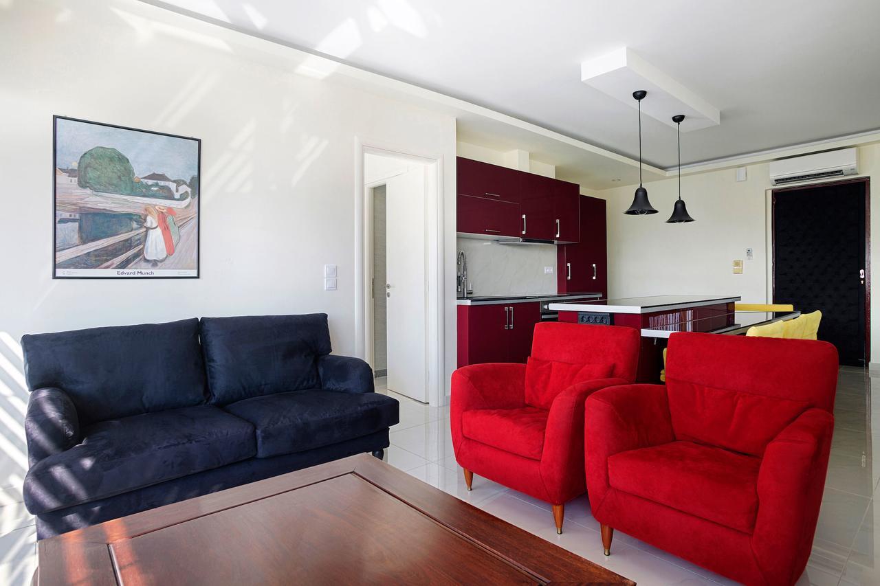 Unique 3-Bed, 3-Bath Apt With Acropolis Views Sg69 Aten Exteriör bild